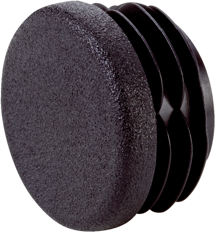 PLUG   , LAM.    30,0* 2,0 ROUND PE   BK