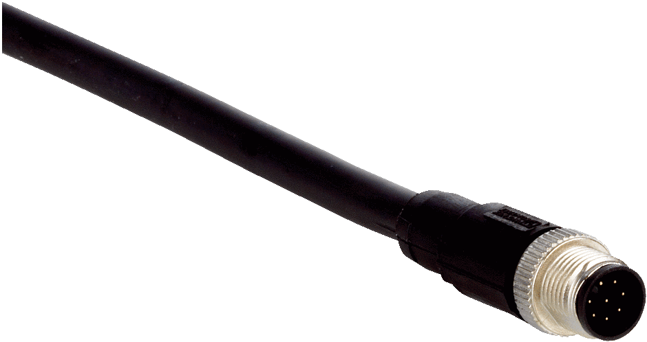 STL-1208-G10MA   CAB.,MAL.ST10M0 M12- 8P
