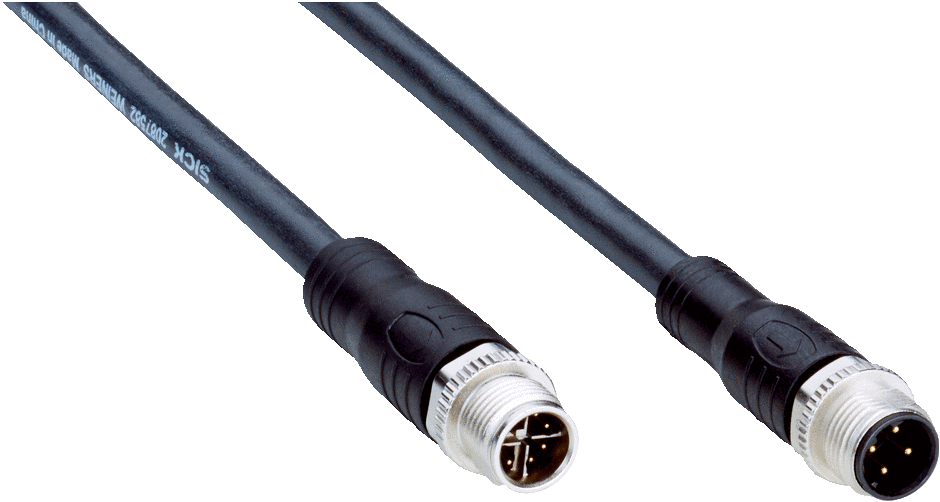 CABLE,RD.MALE/MALE   3M00 M12/M12  8P/4P