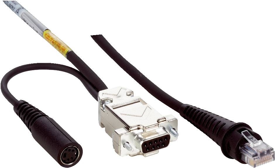 SPIRAL CORD 2,40M  RS232/TTL