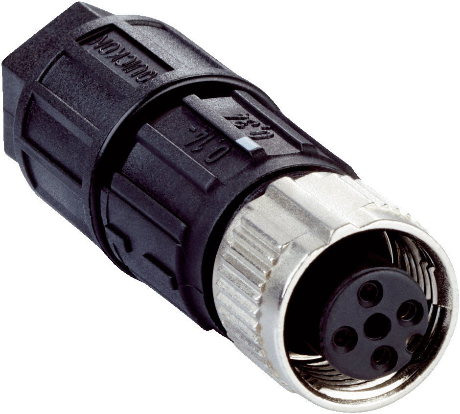 DOS-1204-GQU6  FEM.CON.ST.QUICK.A M12-4P