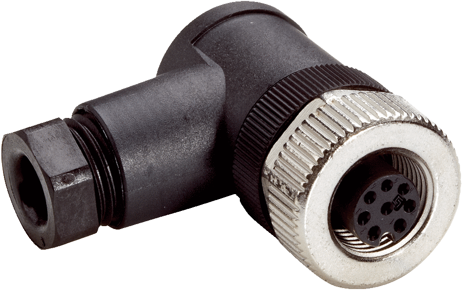 DOS-1208-W         F.,M12 A 8P,CD6-8MM