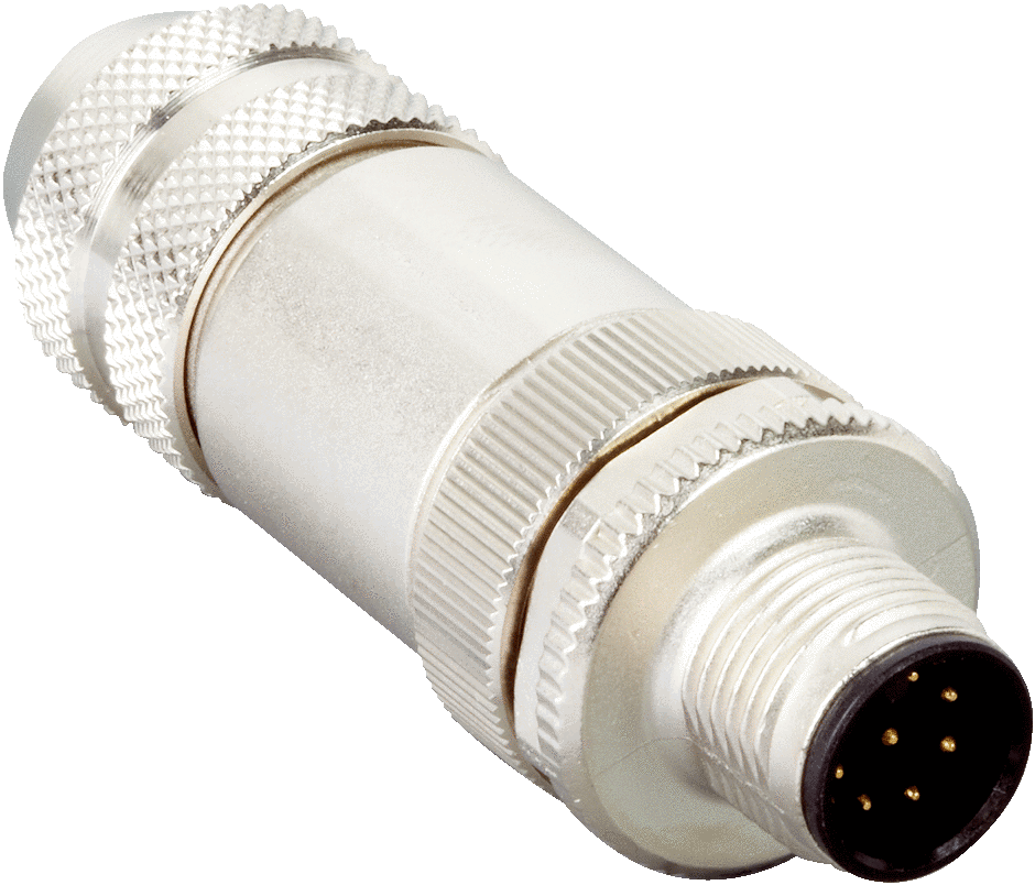 STE-1208-GA    MAL.CON.ST.SHIELD  M12-8P