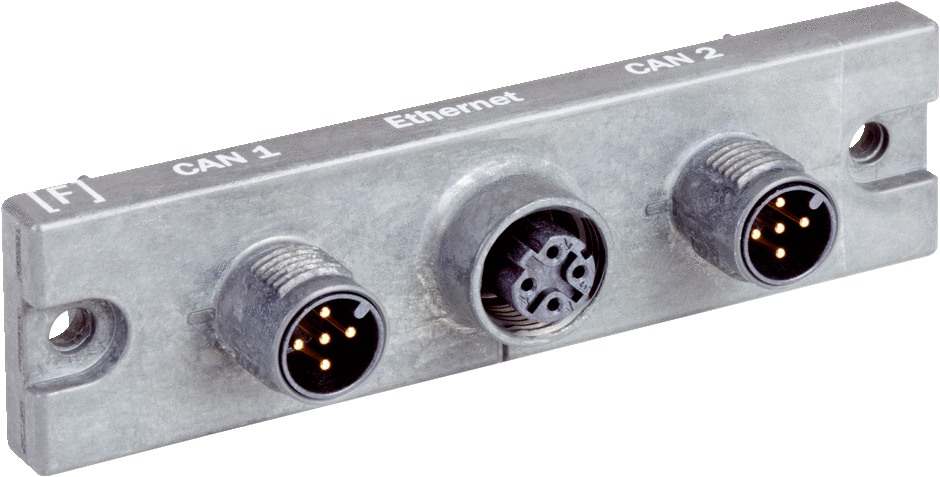 CONNECTOR HOOD CAN REDUNDANT ETHERNET