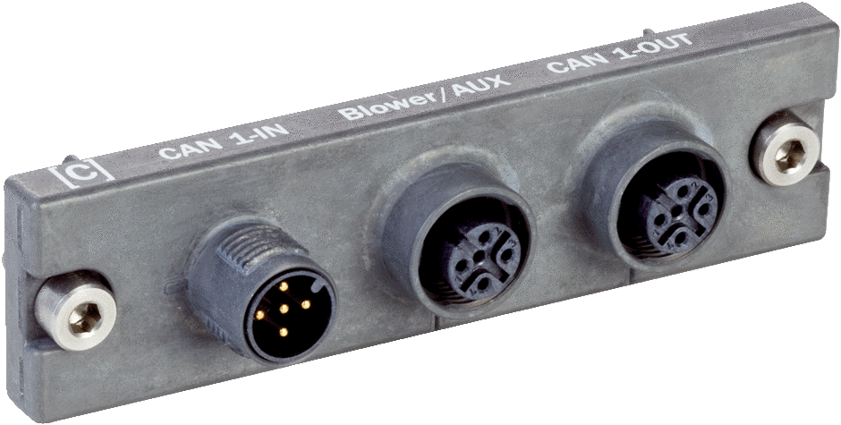 CONNECTOR HOOD CAN IN/OUT