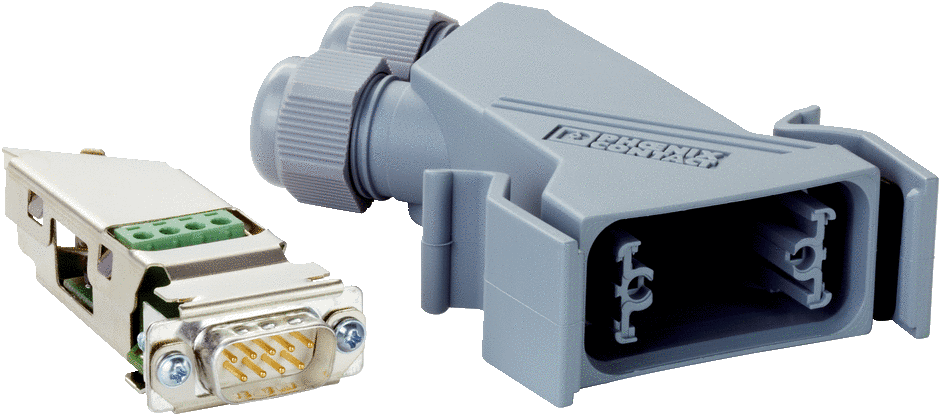 MAL.CON.SUB-D  COMPLETESET F.PROFIBUS