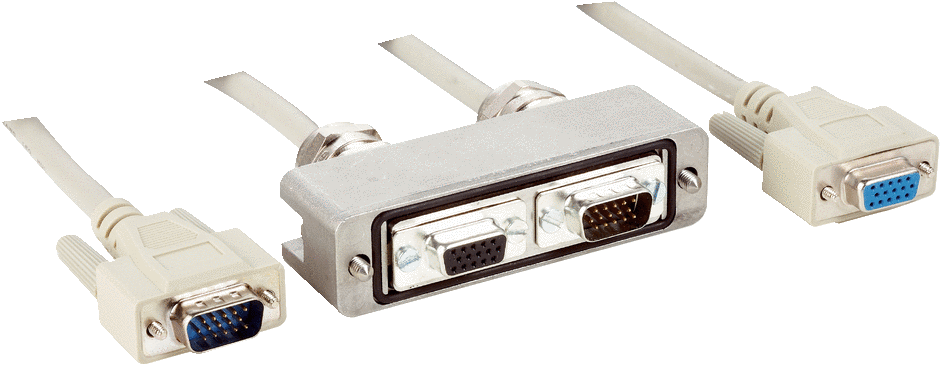 CONNEC. HOOD W. CABLE(EEP.) 3M  STEC/FEM