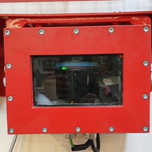 The 3D LiDAR sensor multiScan100