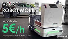 Louer un Husky e-cobot pour 5€/h
