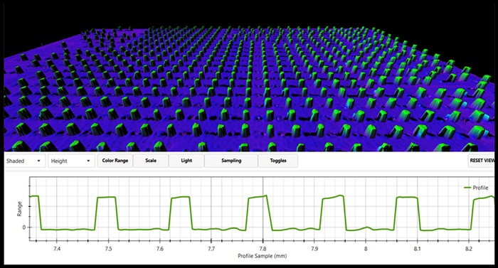 Blog-3D line laser-tw-zf-image-02-1_半導體微凸塊在3D點雲中的圖像