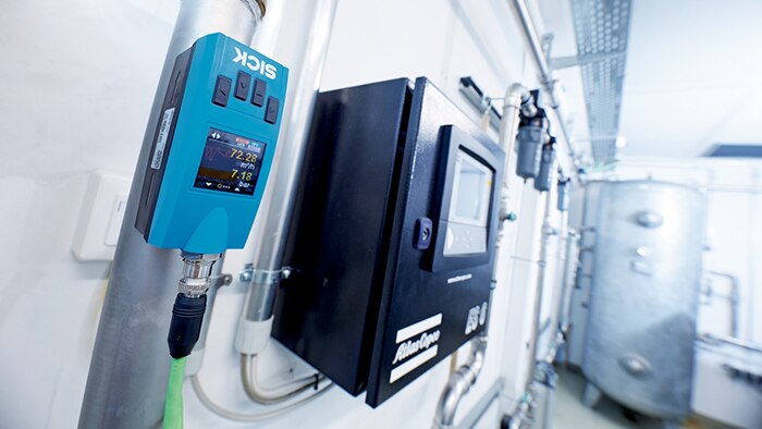 Základem je monitorování spotřeby vzduchu v kompresorovně