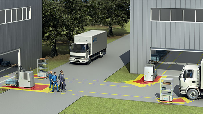 Les capteurs LiDAR guident la navigation des AGV et aident à prévenir des coliisions