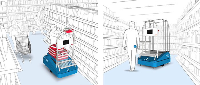 Les premiers croquis de SUitee Cobotics 