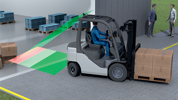 Les capteurs LiDAR 2D permettent de maintenir des normes de sécurité élevées