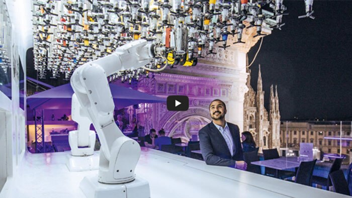 Toni, un robot capable de vous réaliser des cockails 