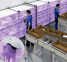 Surveiller un large zone de bacs de stockage avec un LiDAR 2D