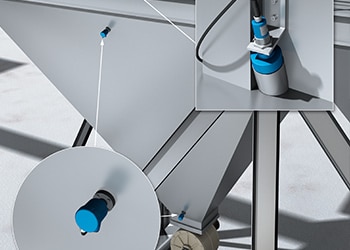 Contrôle du niveau dans les trémies de poussière 