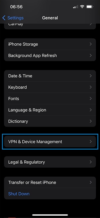 How to install on iOS step 2
