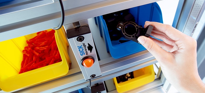 Les rideaux d'automatisme pour le pick to light