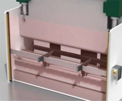 Figure 7 : Exemple de blanking fixe