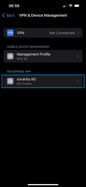 How to install on iOS step 3