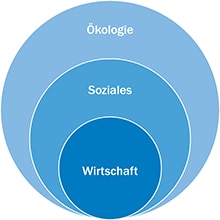 SICK Modell der starken oder ökologischen Nachhaltigkeit