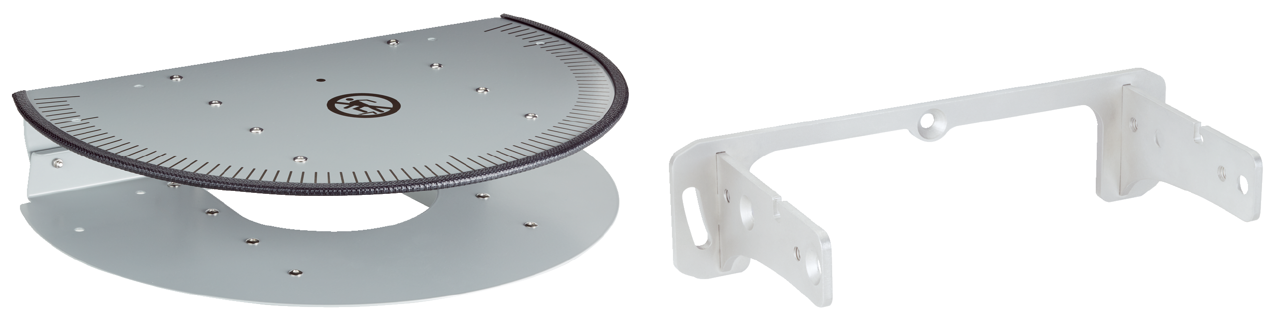 Weather protection hood 210° with mounting kit 1a