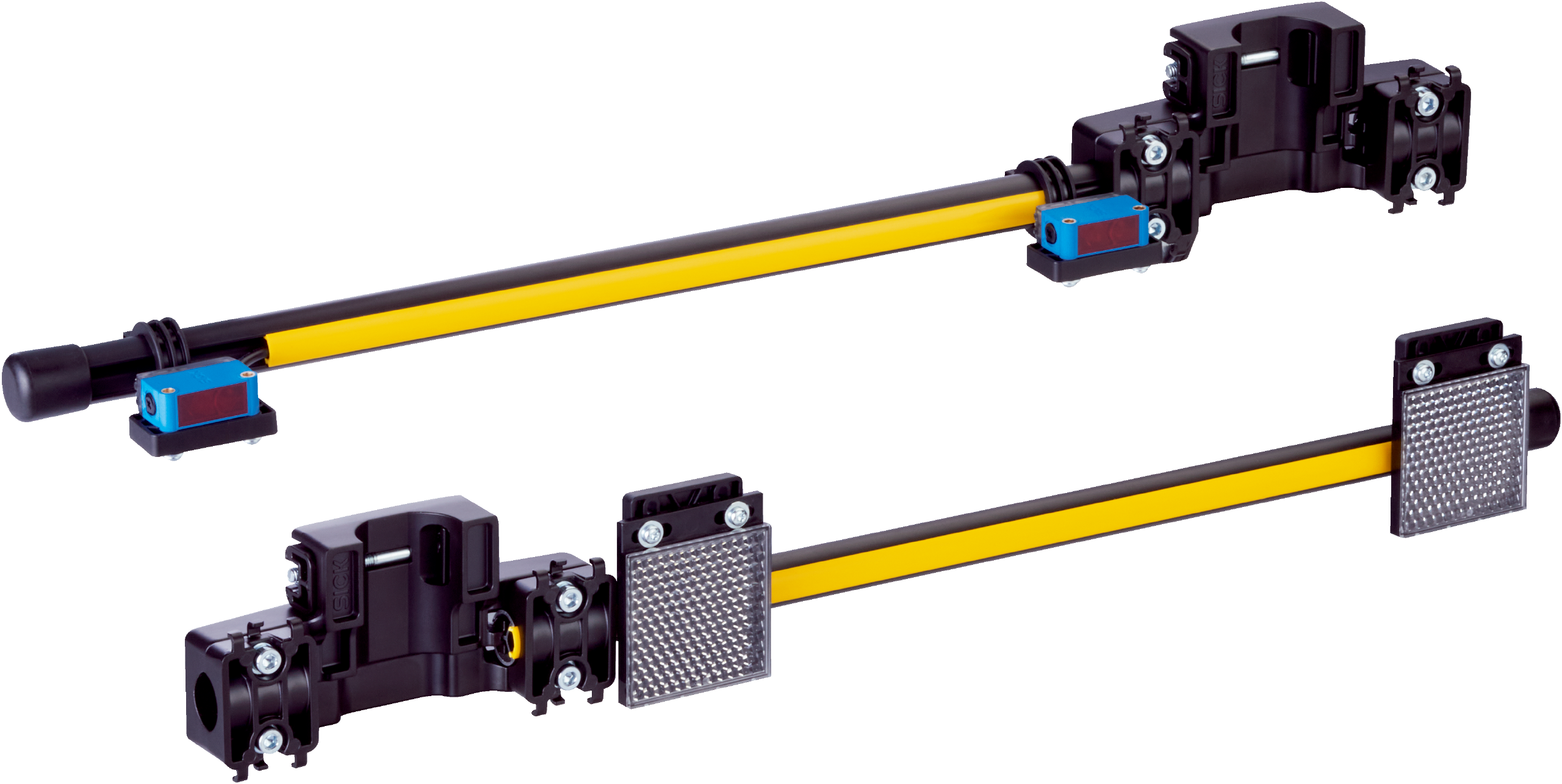 L-muting arm kit, mounting on the device, left