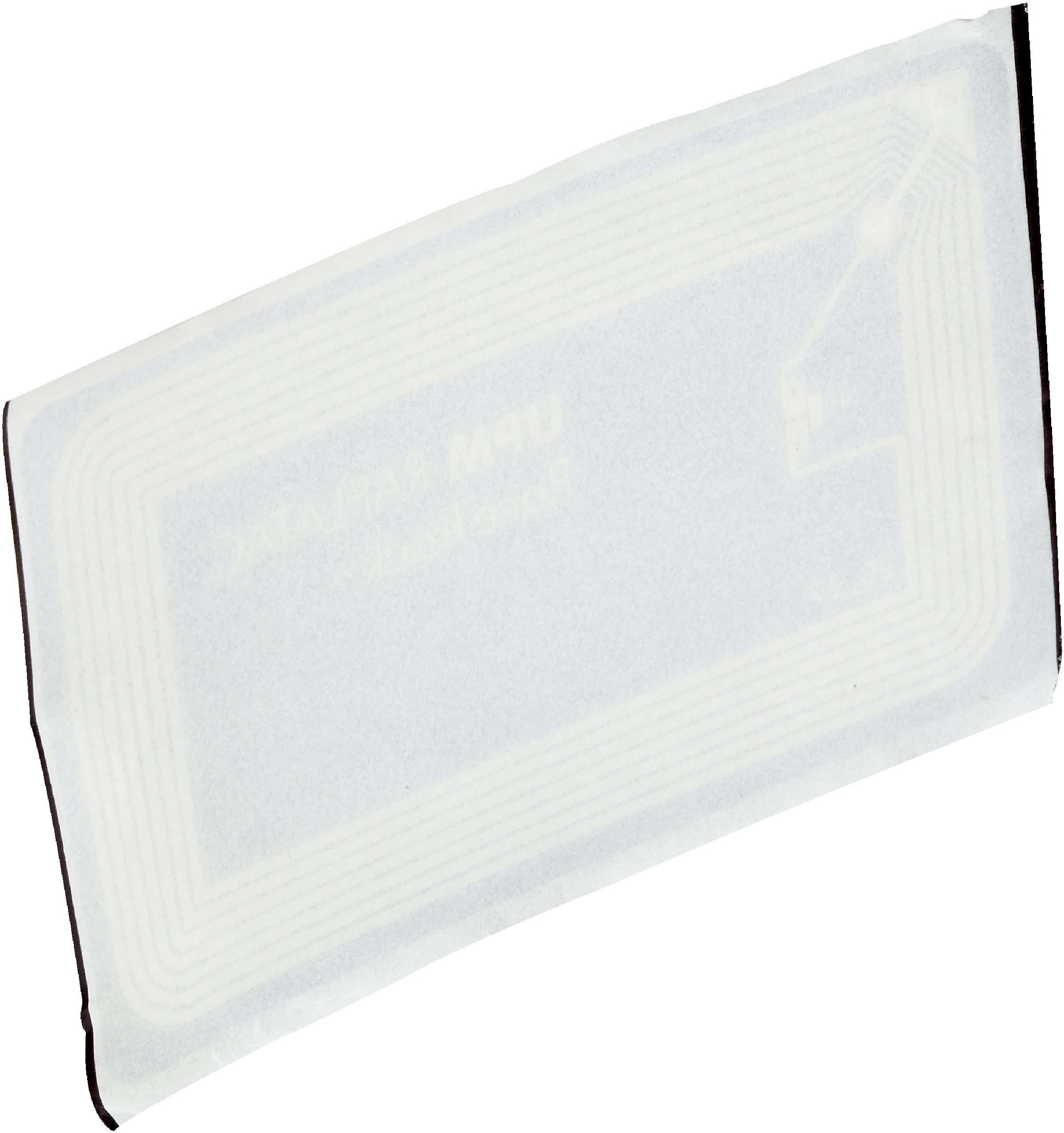 HF Transponder, Paper label