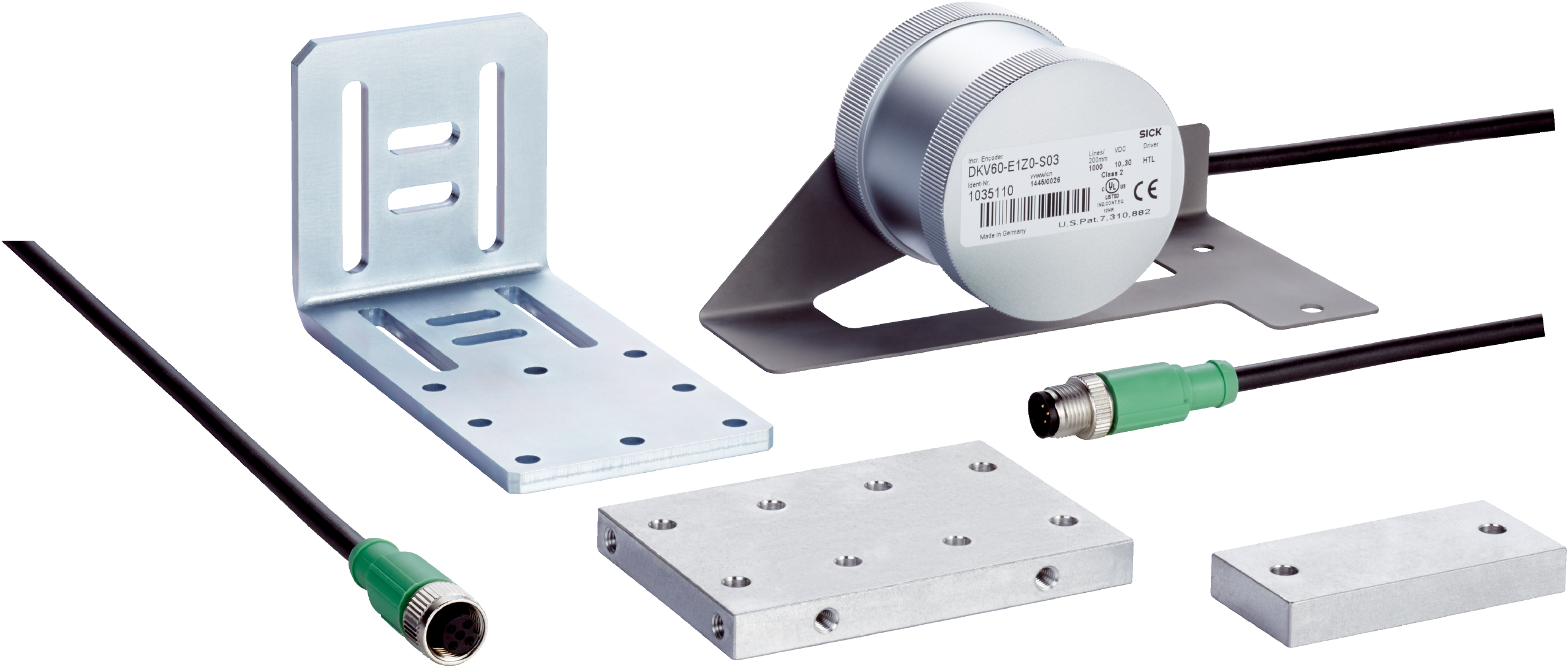 Rotary pulse encoder with angle