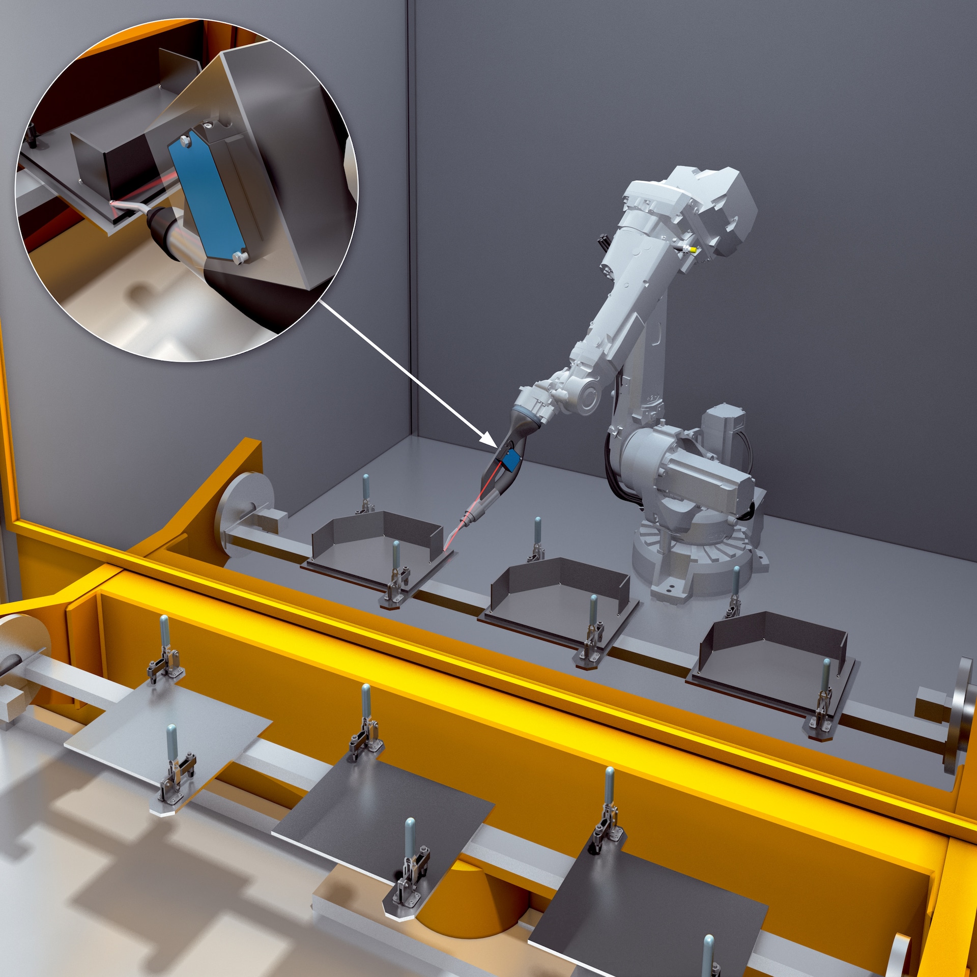 Optimizing welding lanes - Applications | SICK