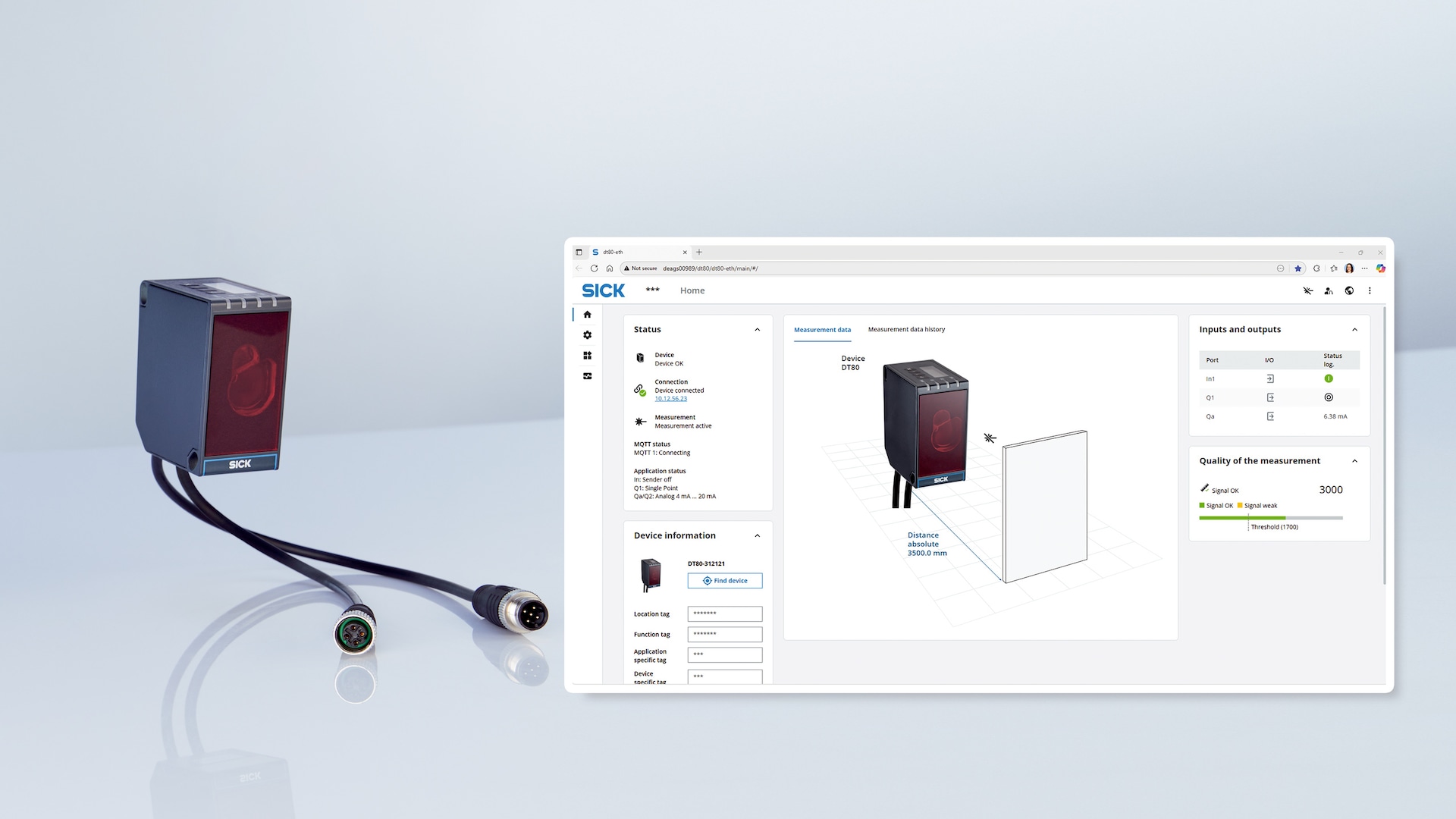 Dx80 - Laser distance sensors | SICK