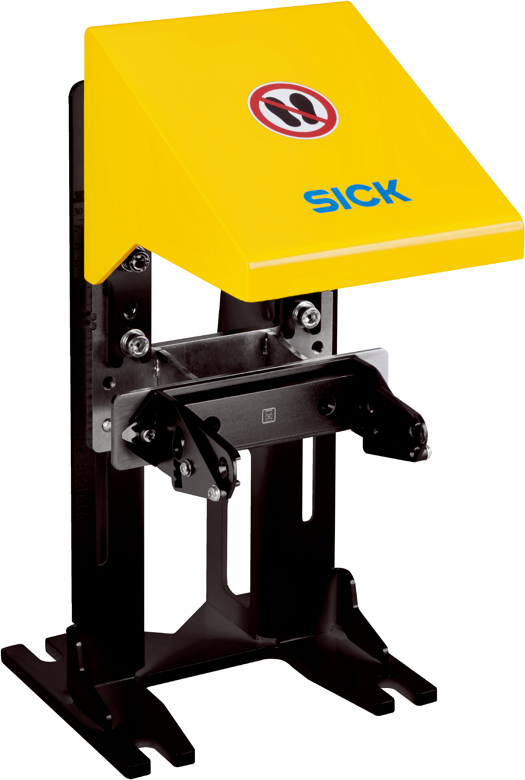 Heavy-duty mounting kit for floor mounting