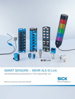 SMART SENSORS - Mehr als IO-Link Informationslieferanten für Industrie 4.0