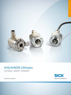 AHS/AHM36 CANOPEN Flexible, Smart, Compact